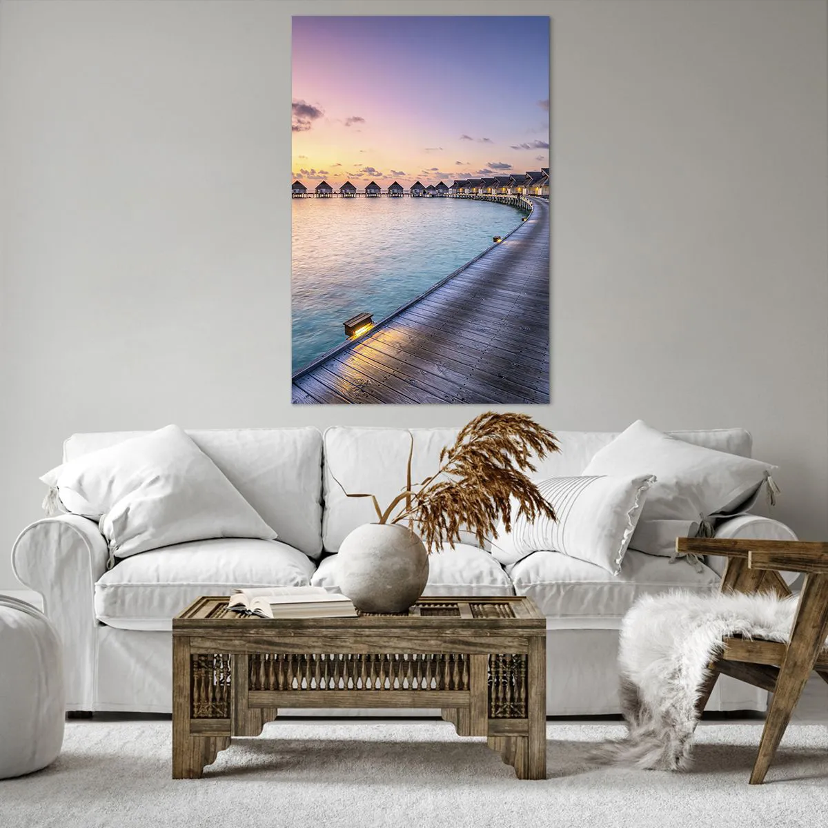 Obraz na plátně - Prázdniny - návrat k pramenům - 80x120 cm