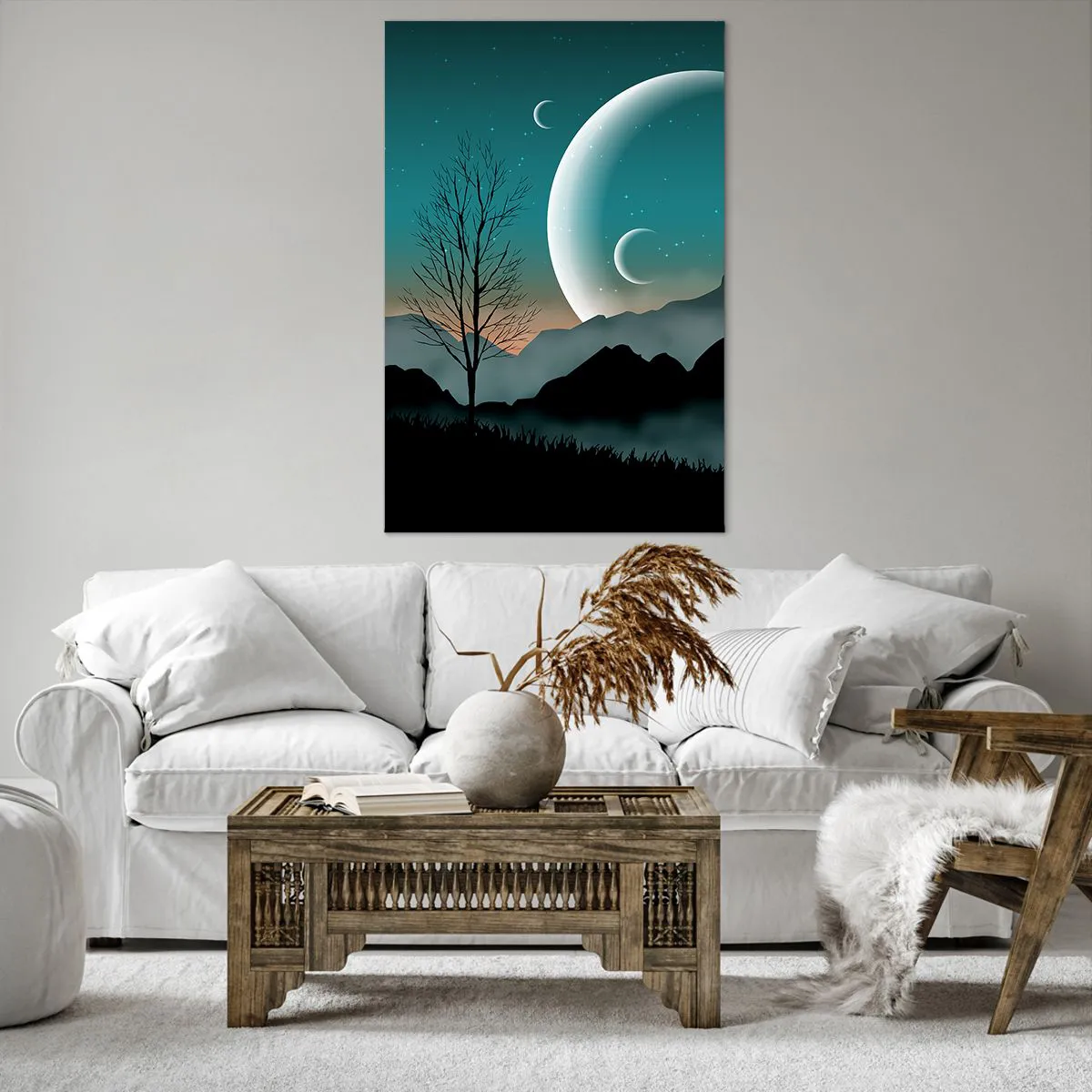 Obraz na plátně - Karneval hvězdné noci - 80x120 cm