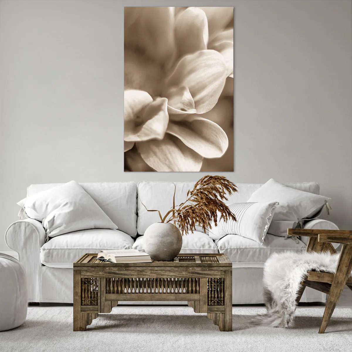 Vászonkép - Gyengéd, mint egy mosoly - 80x120 cm