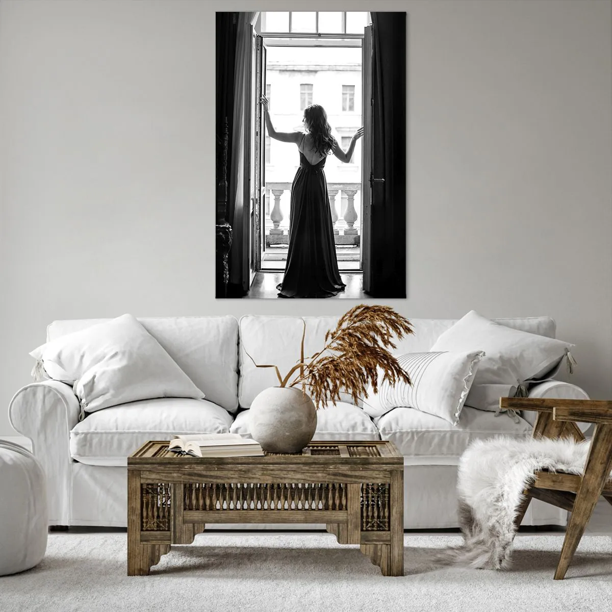 Lærredstryk - Billede på lærred - I stor stil - 80x120 cm