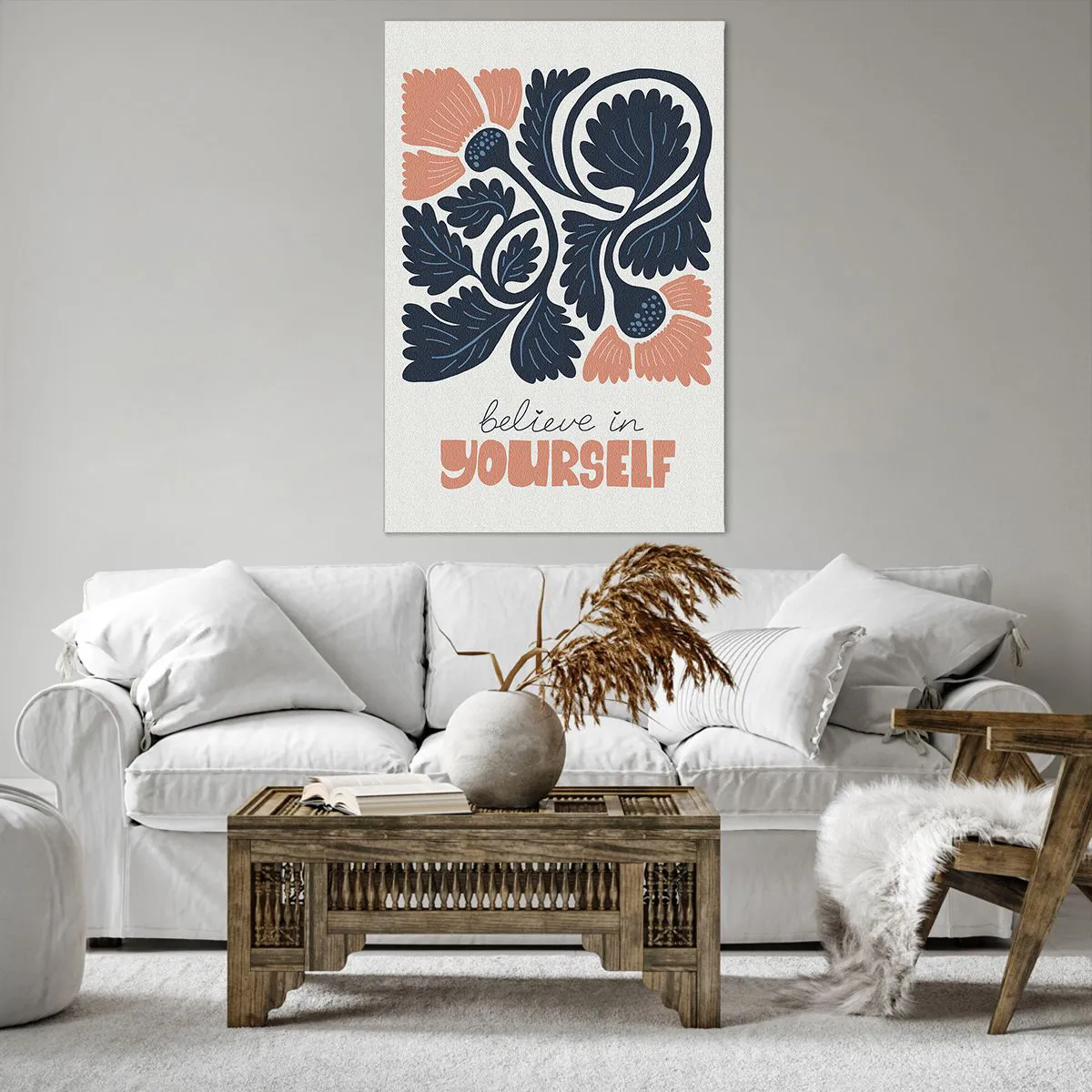 Impression sur toile - Image sur toile - Et tu t'épanouis - 80x120 cm