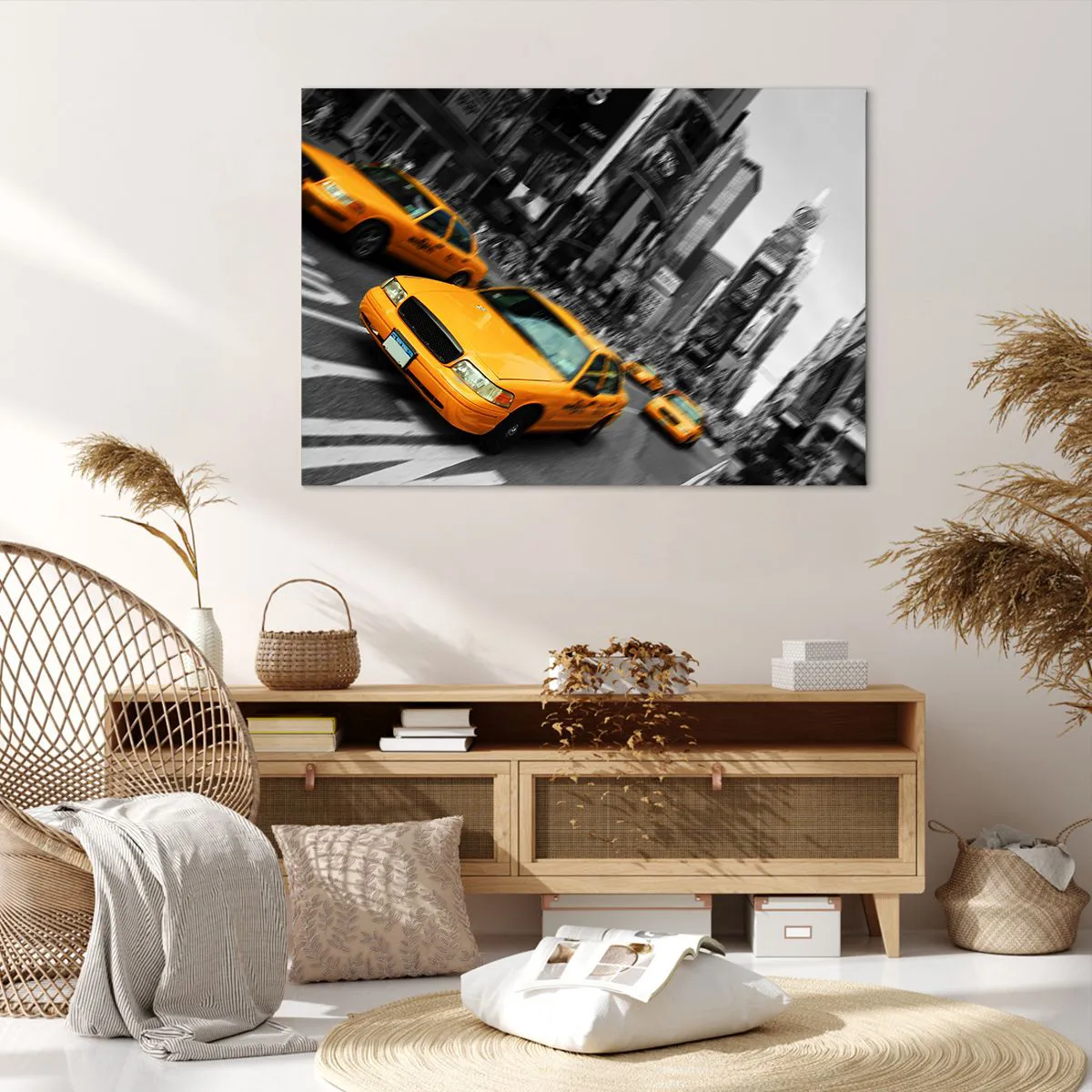 Obraz na plátne - Newyorské kvapky slnka - 100x70 cm