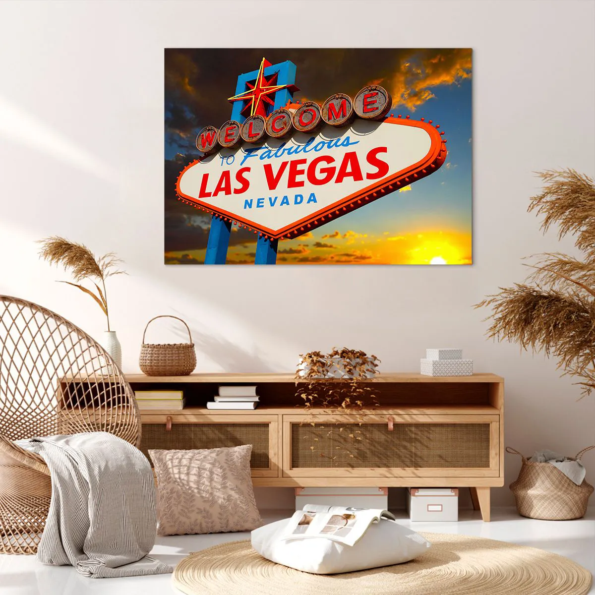 Tablou pe pânză - Pentru un zâmbet din partea destinului - 100x70 cm