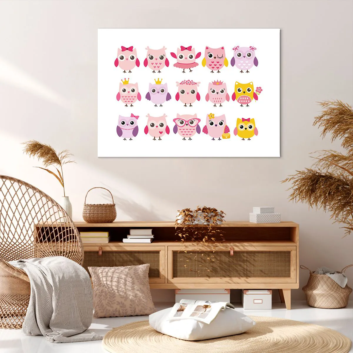 Lærredstryk - Billede på lærred - Den ene er sødere end den anden - 100x70 cm