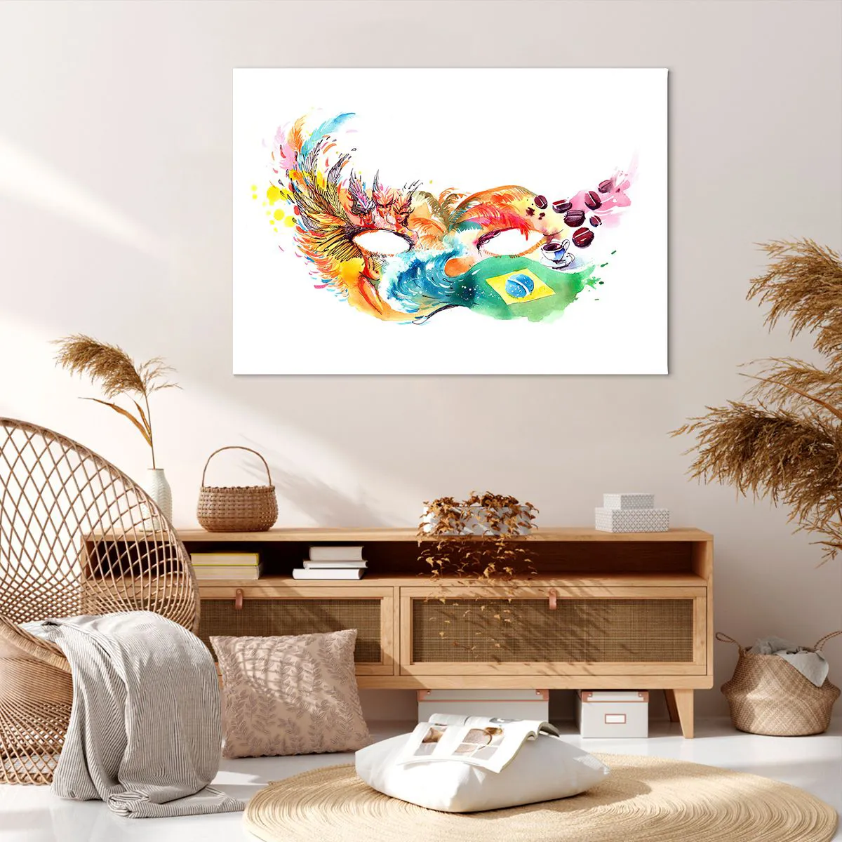 Obraz na plátně - Brazílie vítá sambou - 100x70 cm