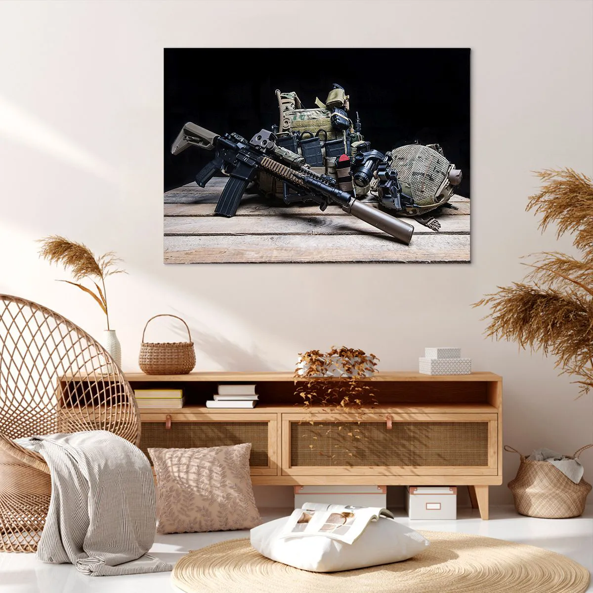 Vászonkép - Pihenj! - 100x70 cm