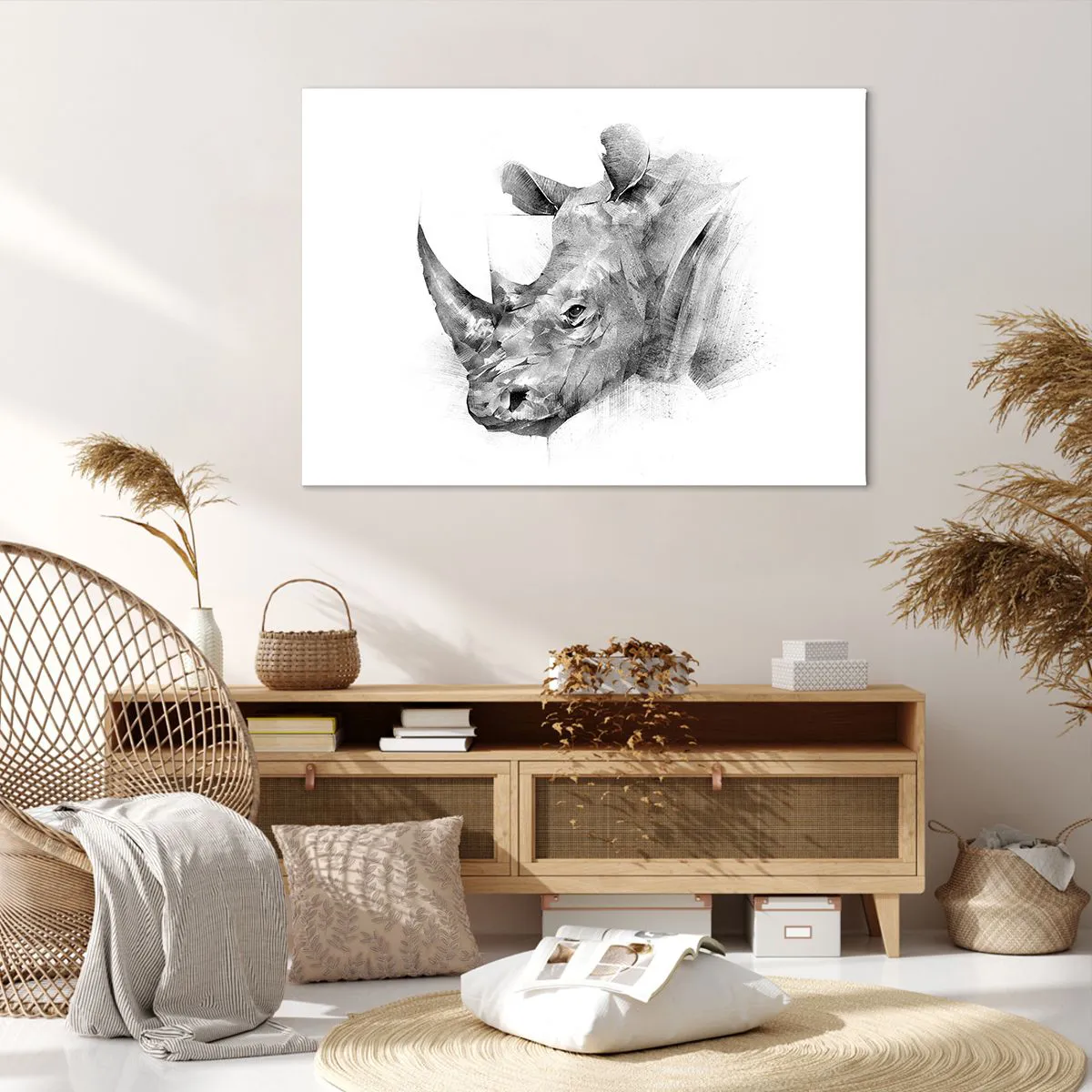 Canvas picture - African Portrait - 100x70 cm