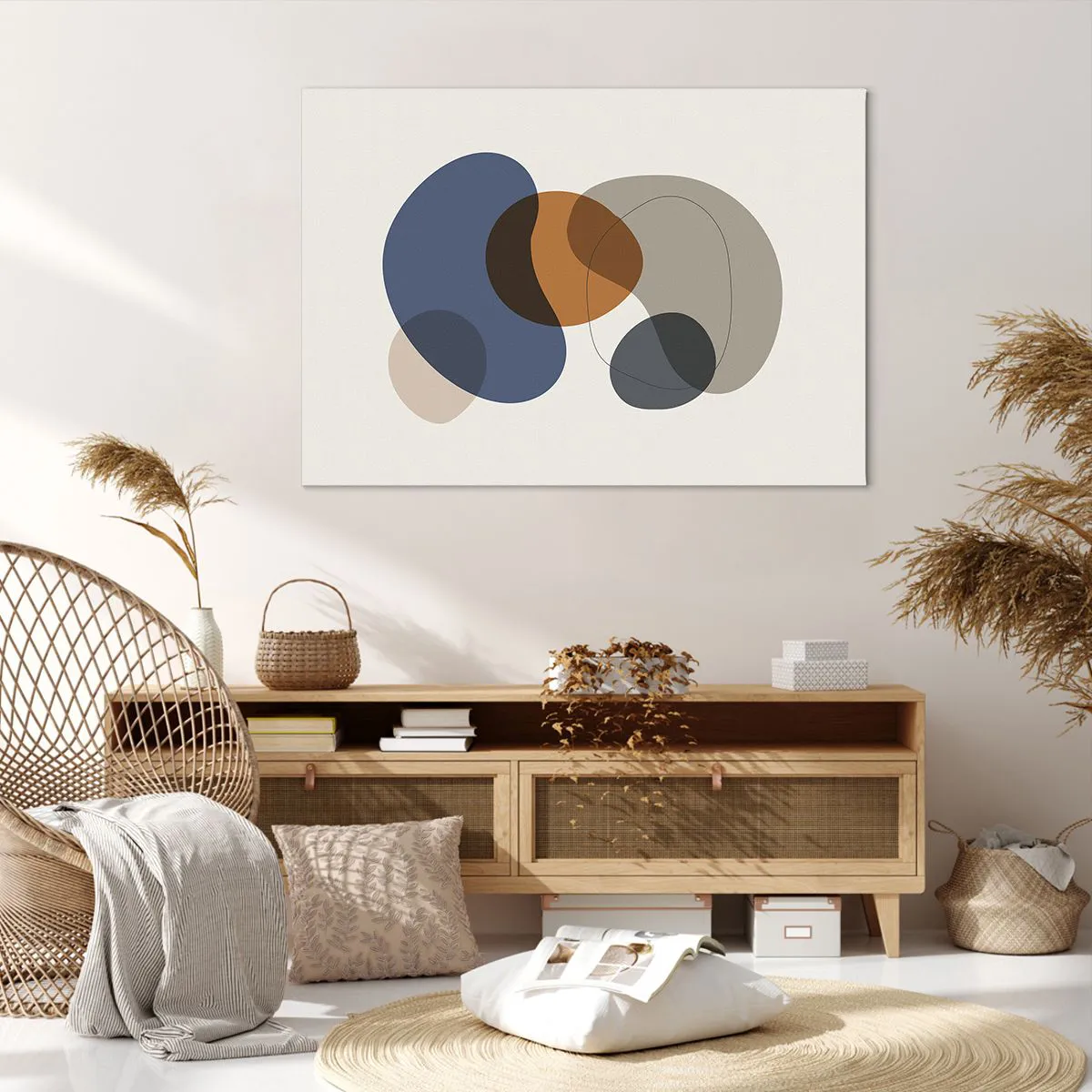 Canvas picture - Drops of Colours - 100x70 cm