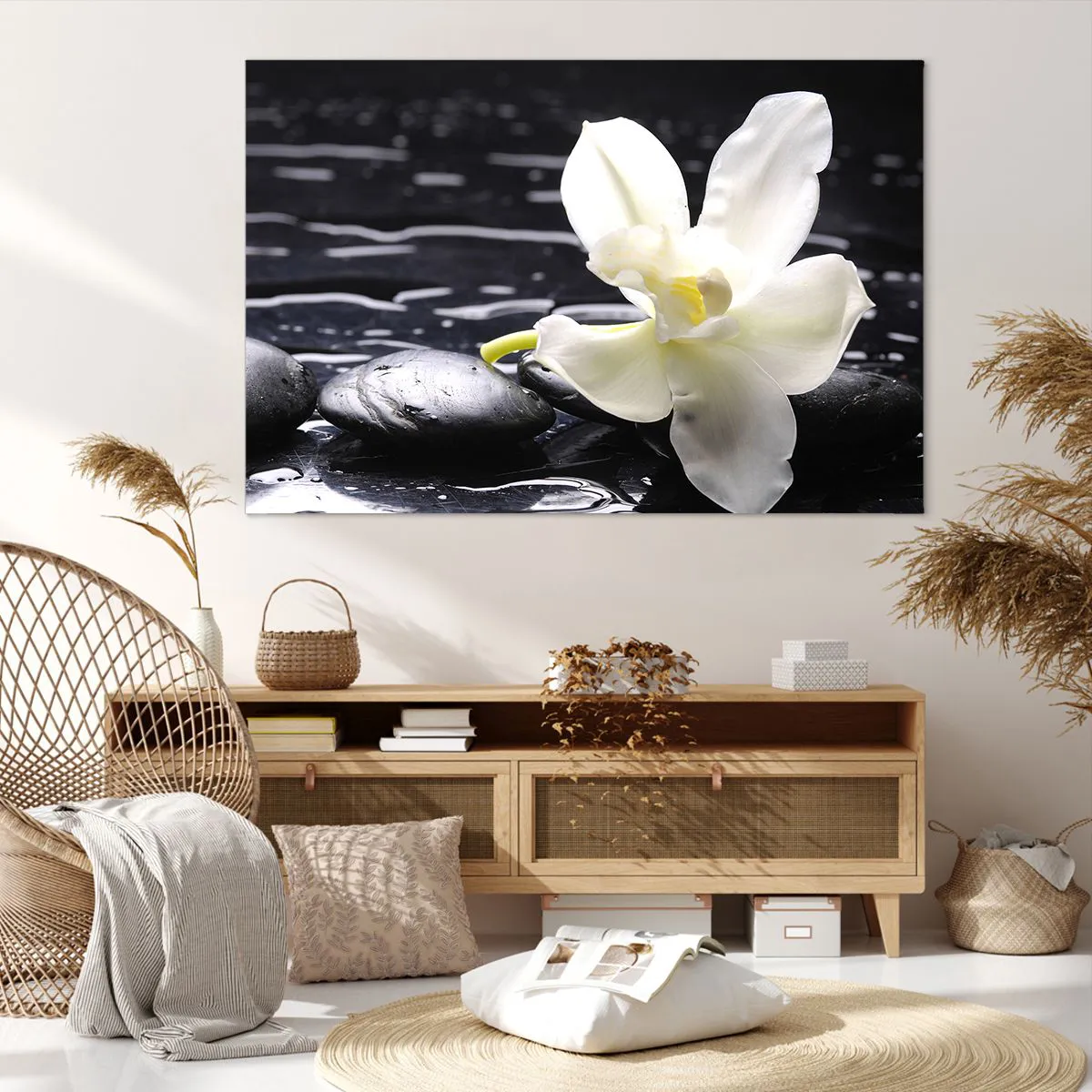 Obraz na plátne - Štúdia v čiernej a bielej - 120x80 cm