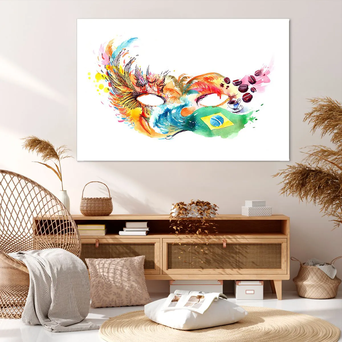 Vászonkép - Brazília szambával üdvözöl - 120x80 cm