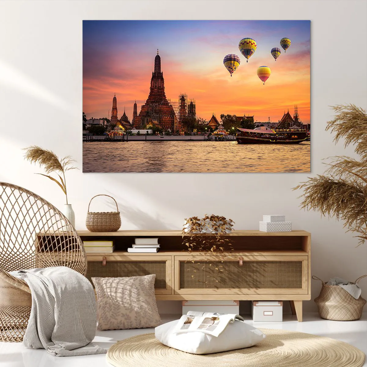 Lærredstryk - Billede på lærred - Det er her, eventyrene bliver født - 120x80 cm