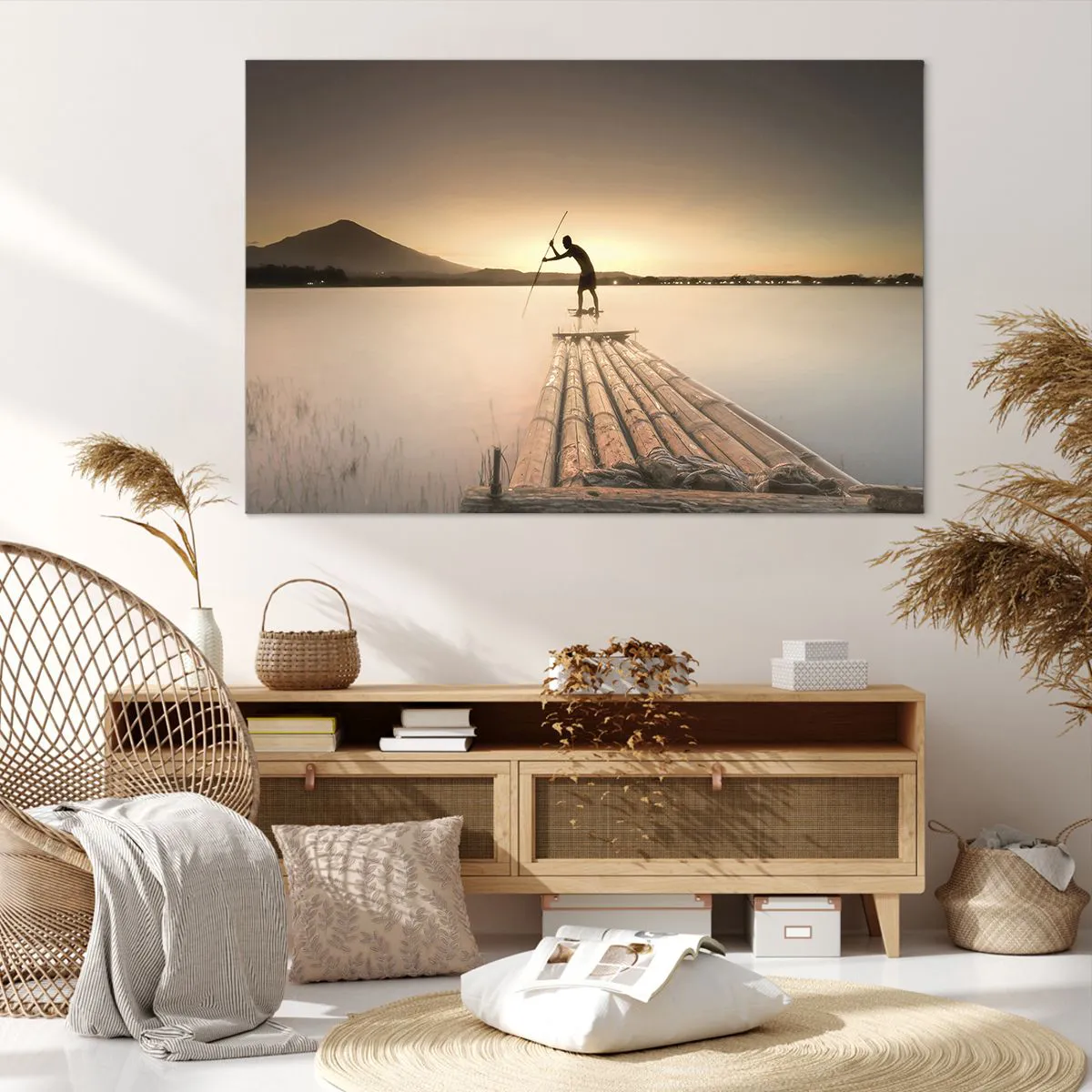 Schilderen op canvas - Voor het slapen gaan - 120x80 cm