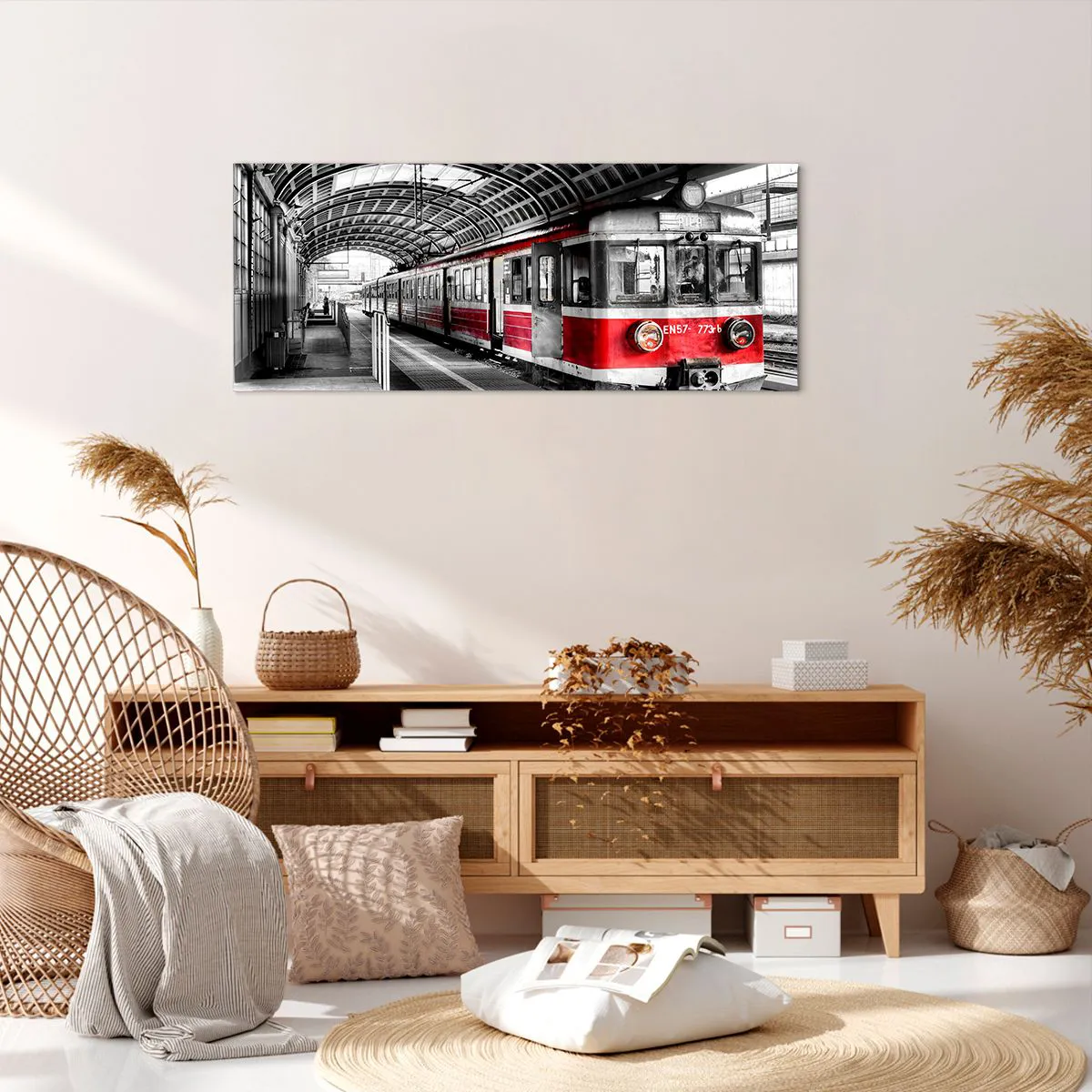 Cuadro sobre lienzo - Impresión de Imagen - ¿El viaje de su vida? - 100x40 cm