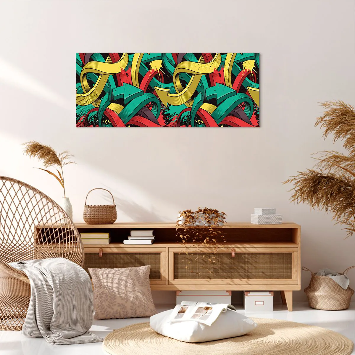 Quadro su tela - Stampe su Tela - Qual è la via giusta? - 100x40 cm