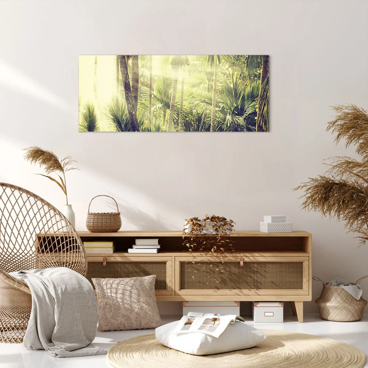 Obraz na plátně - V zeleném žáru - 100x40 cm