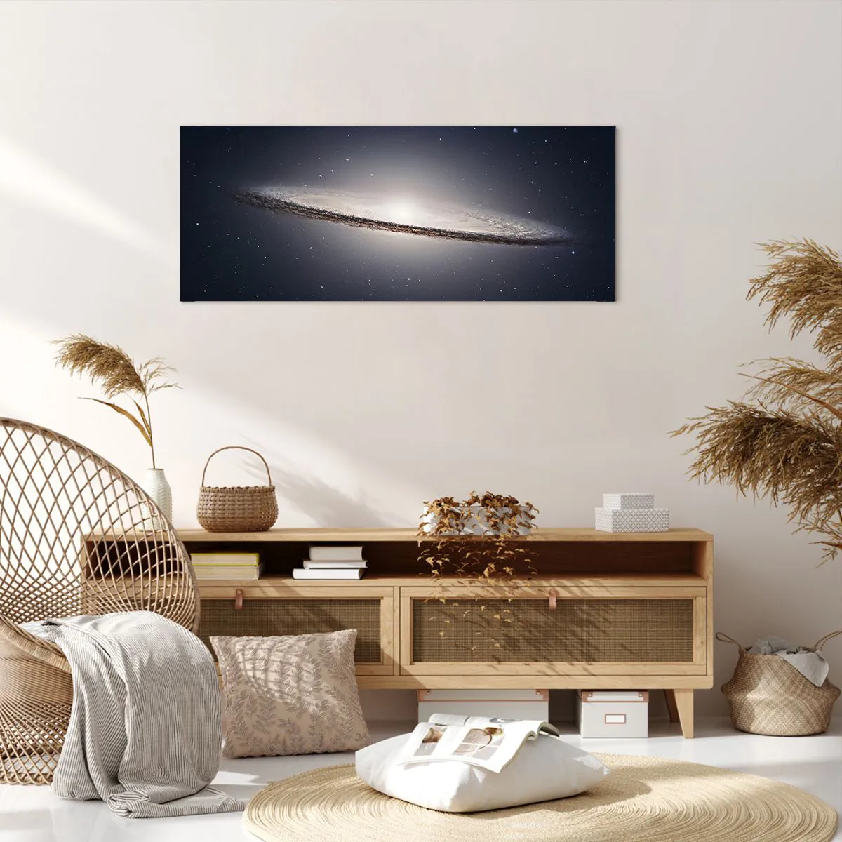 Canvas picture - A Long Time Ago in a Distant Galaxy - 100x40 cm