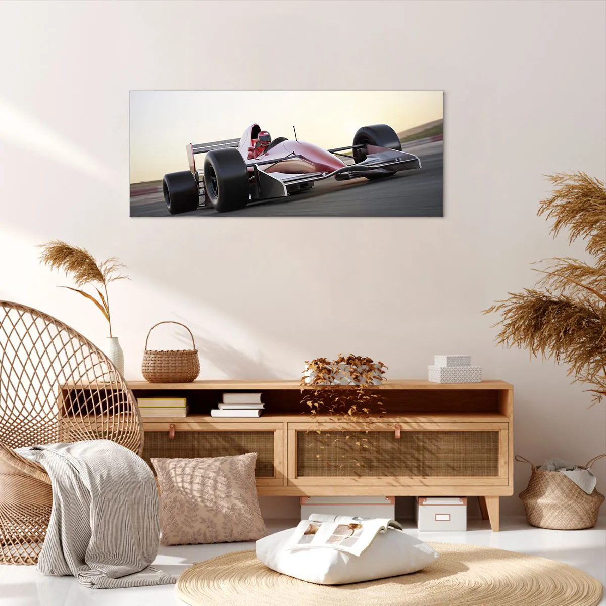 Lærredstryk - Billede på lærred - Altid en vinder - 120x50 cm