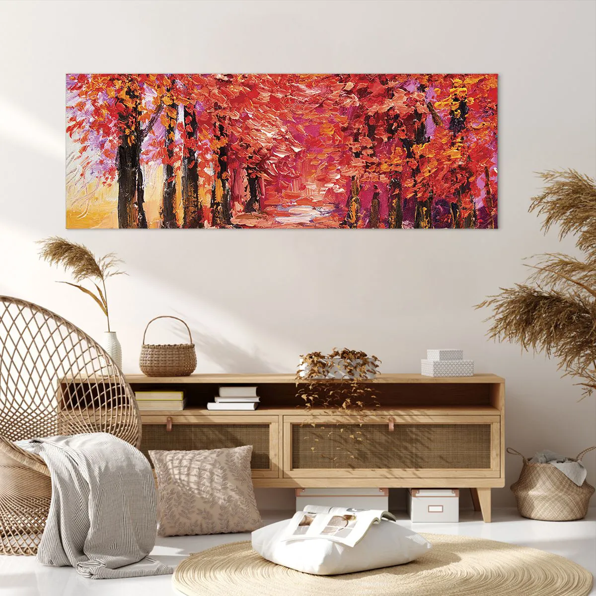 Canvas picture - Autumnal Impression - 140x50 cm