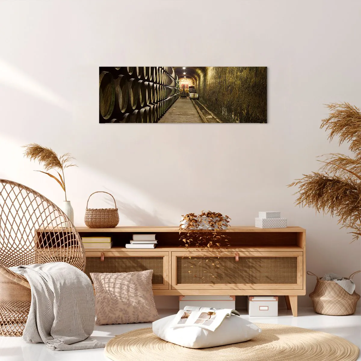 Obraz na płótnie - Dobrze jest poleżeć sobie - 90x30 cm