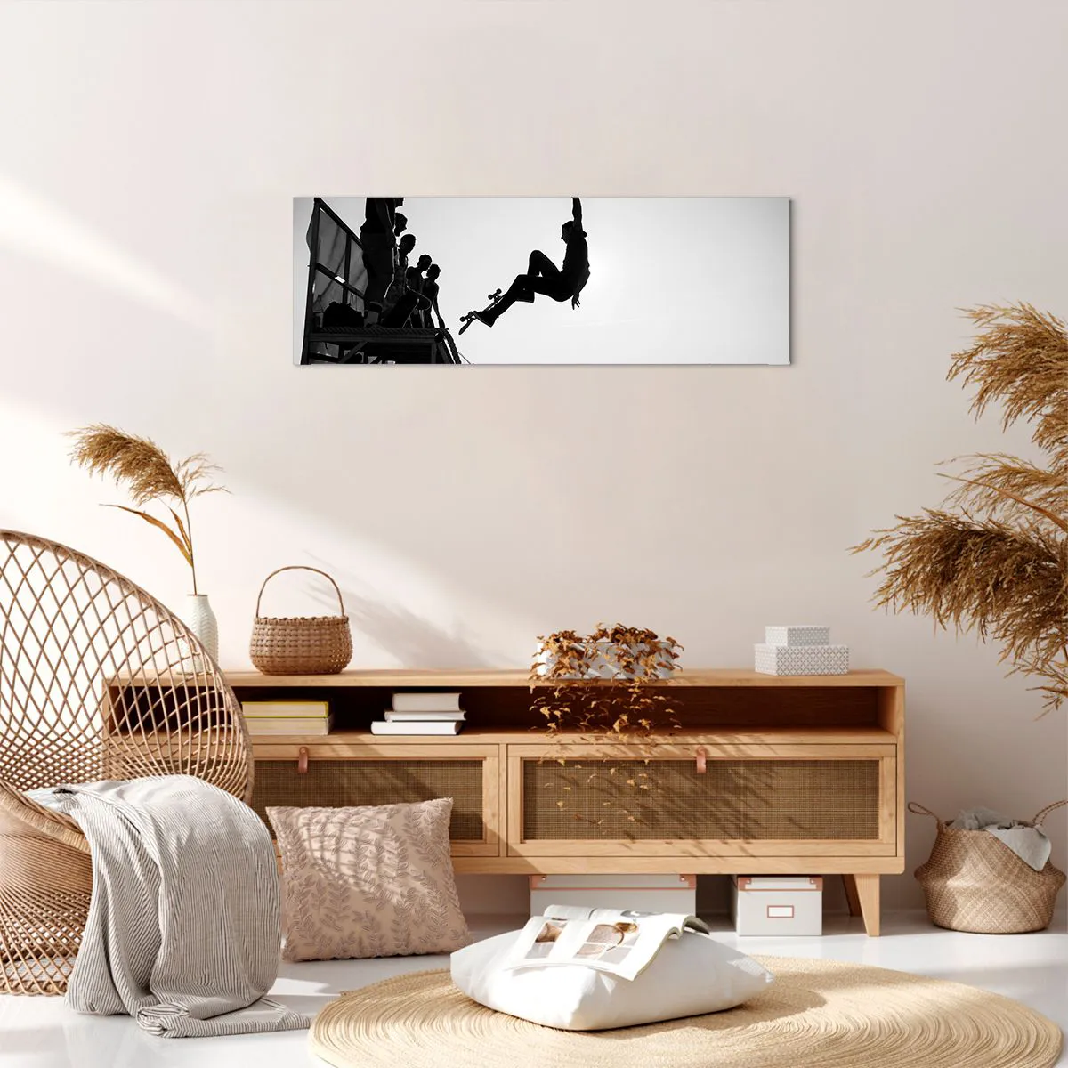 Quadro su tela - Stampe su Tela - Protagonisti e spettatori - 90x30 cm