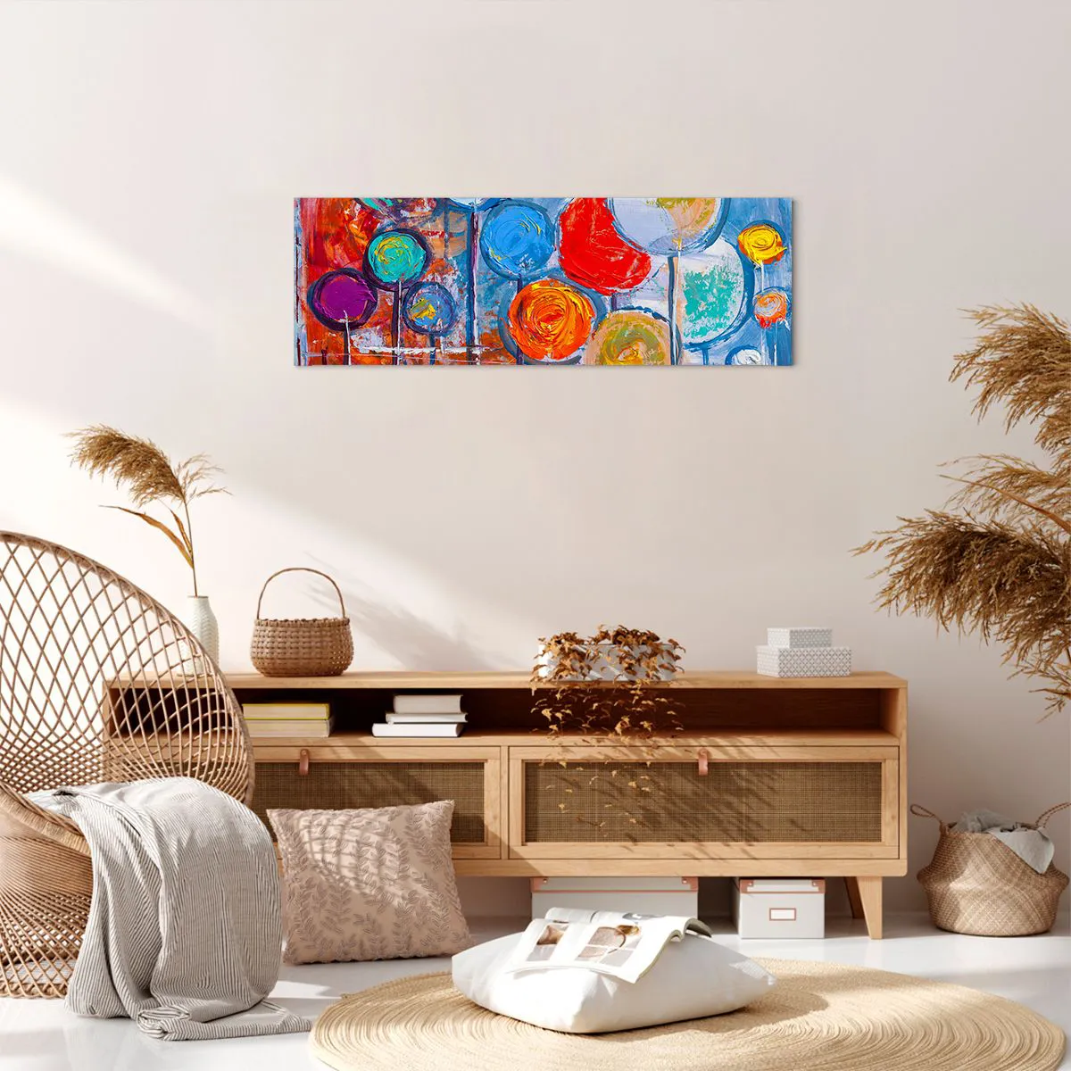 Obraz na płótnie - Cuda na kiju - 90x30 cm