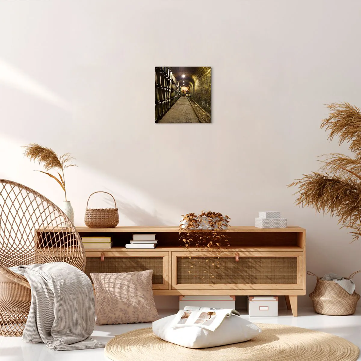 Obraz na płótnie - Dobrze jest poleżeć sobie - 30x30 cm