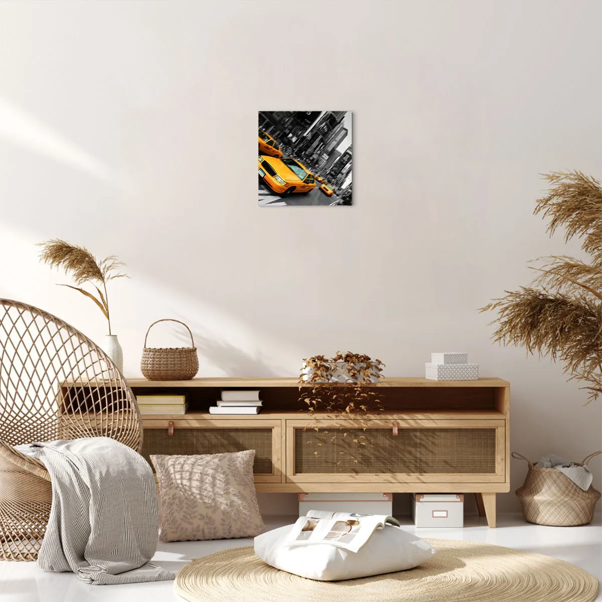 Canvas picture - New York Sun Drops - 30x30 cm