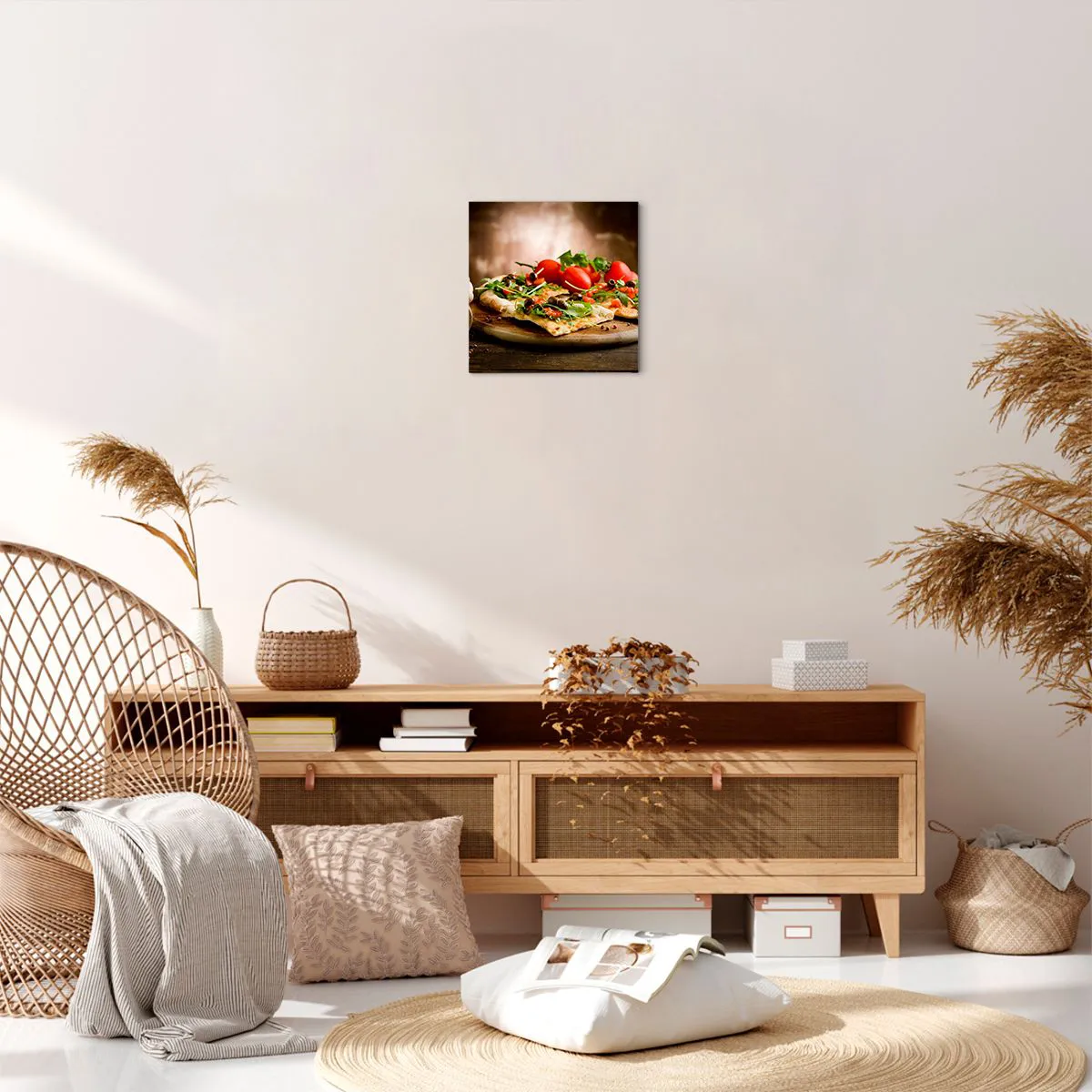 Obraz na płótnie - Prosto z pieca i z ogrodu - 30x30 cm