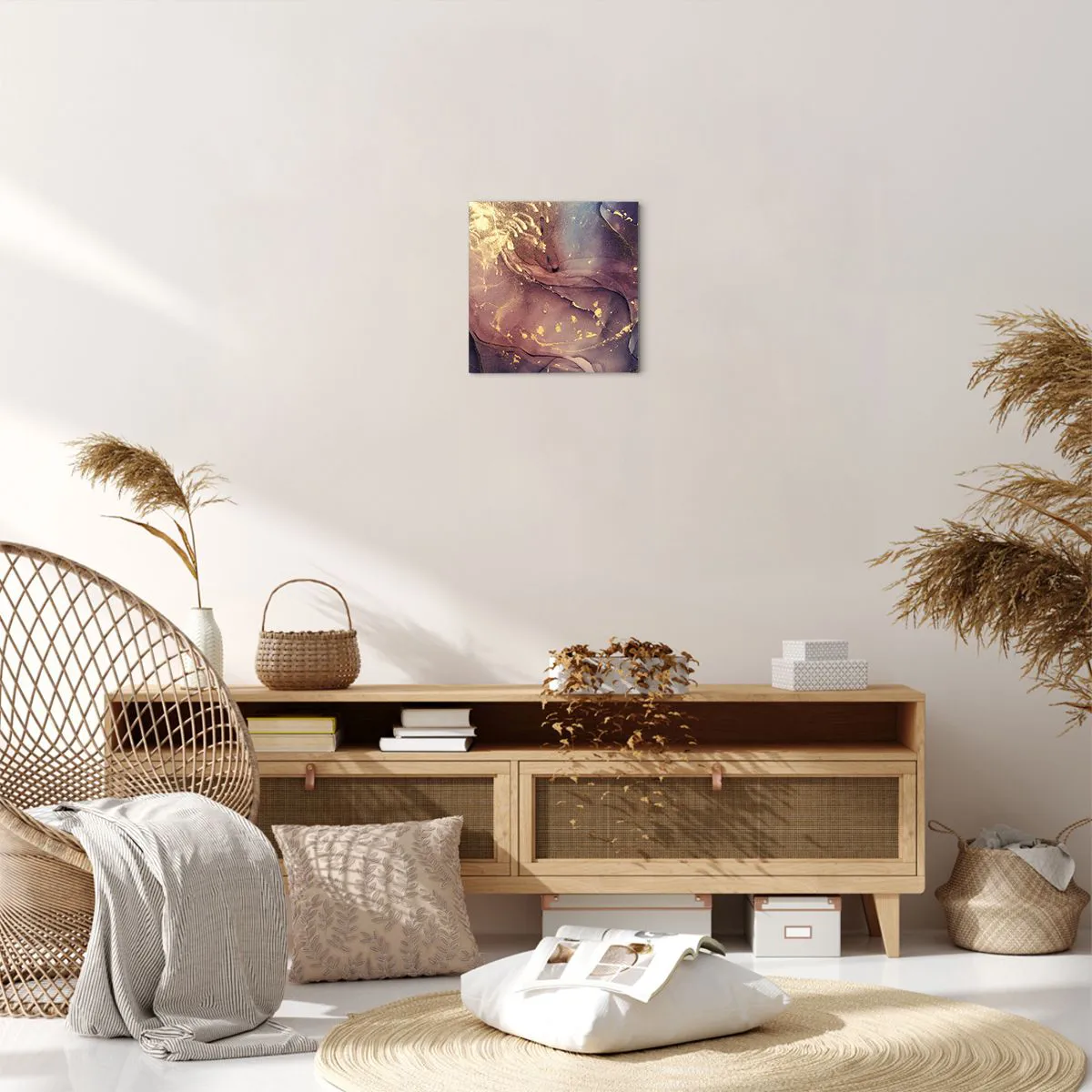 Impression sur toile - Image sur toile - Matière et esprit - 30x30 cm