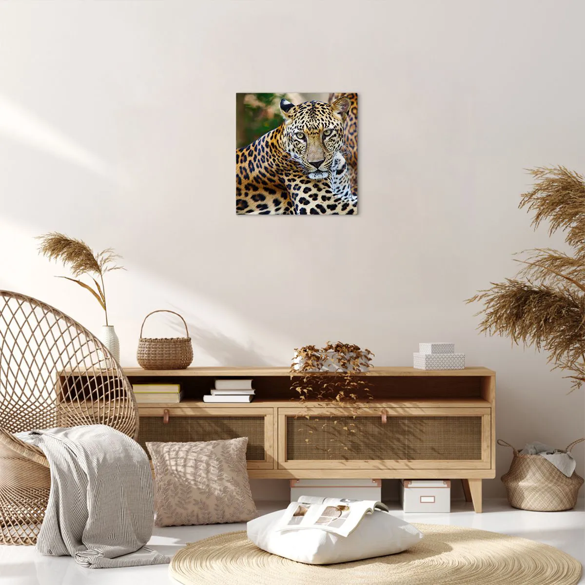 Cuadro sobre lienzo - Impresión de Imagen - Salvaje y tranquilo - 40x40 cm