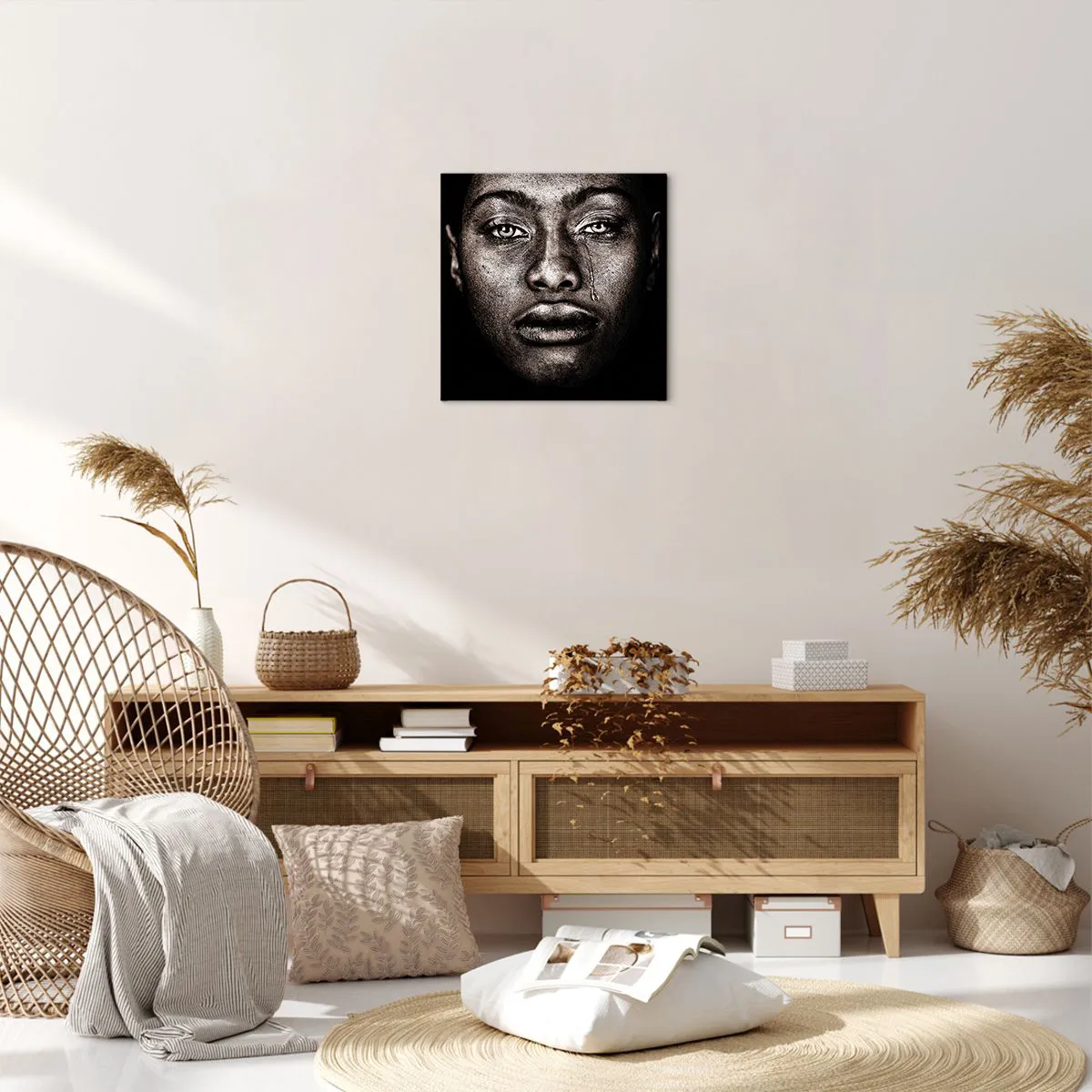 Vászonkép - Egy könnycsepp - 40x40 cm