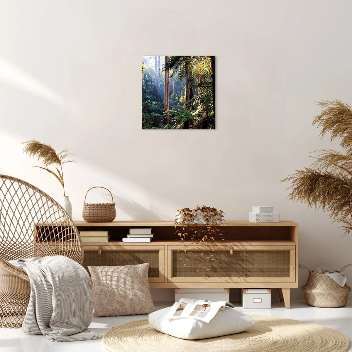 Obraz na płótnie - Baśń lasu - 40x40 cm