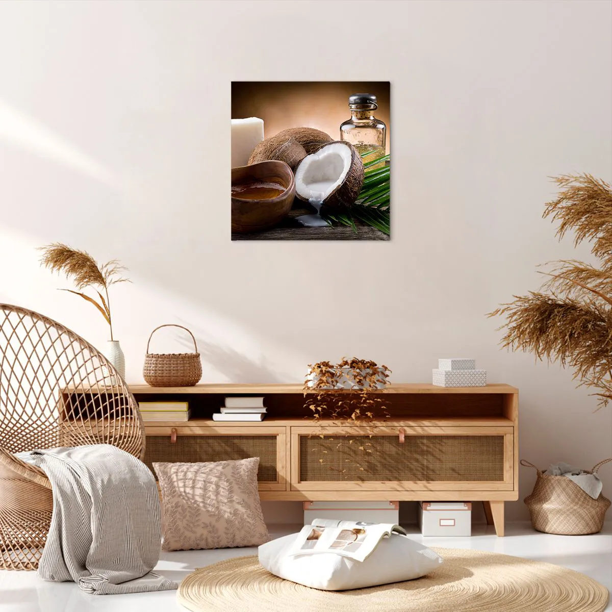 Obraz na plátně - Zdraví z tropických ostrovů - 50x50 cm