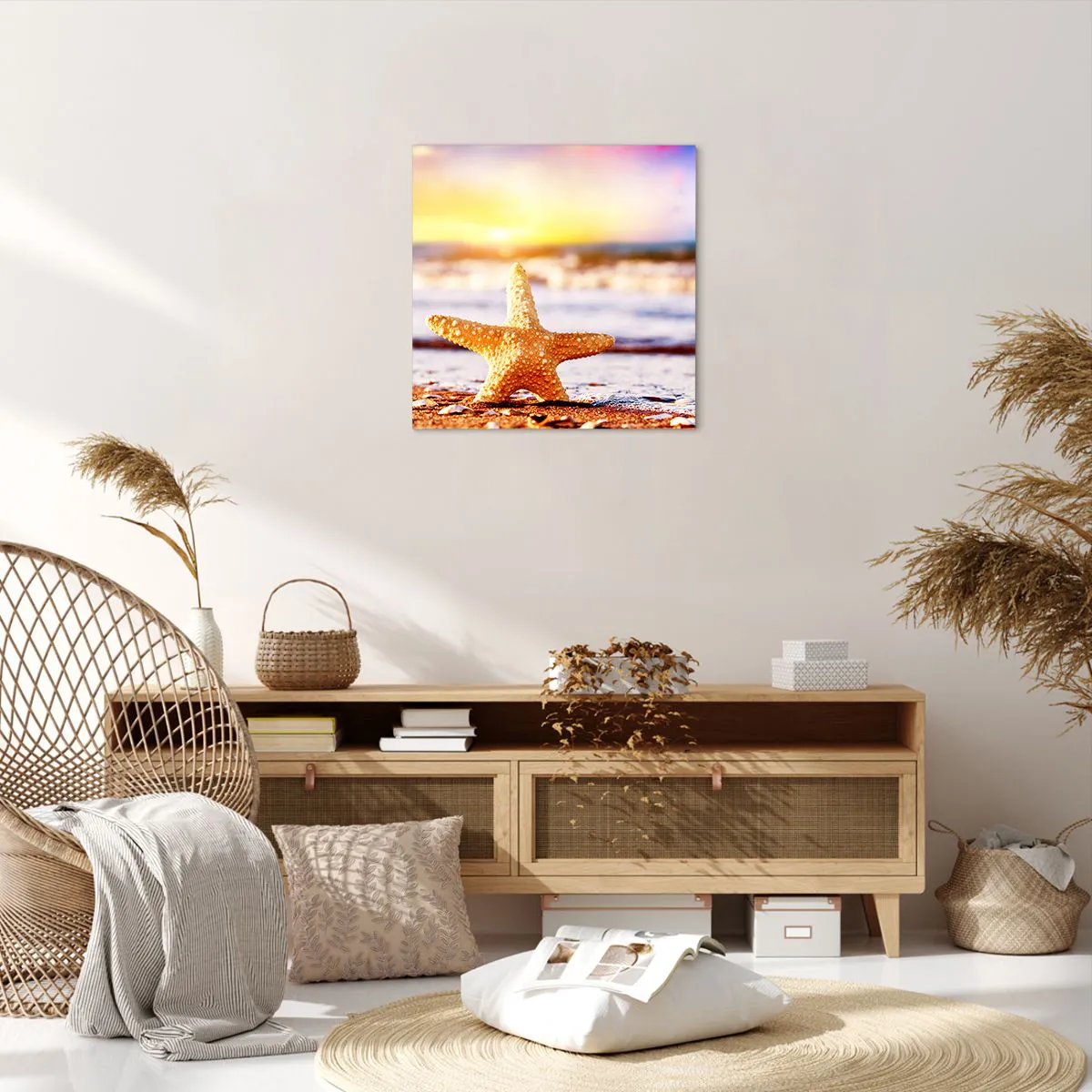 Vászonkép - Tengeri ajándék - 50x50 cm