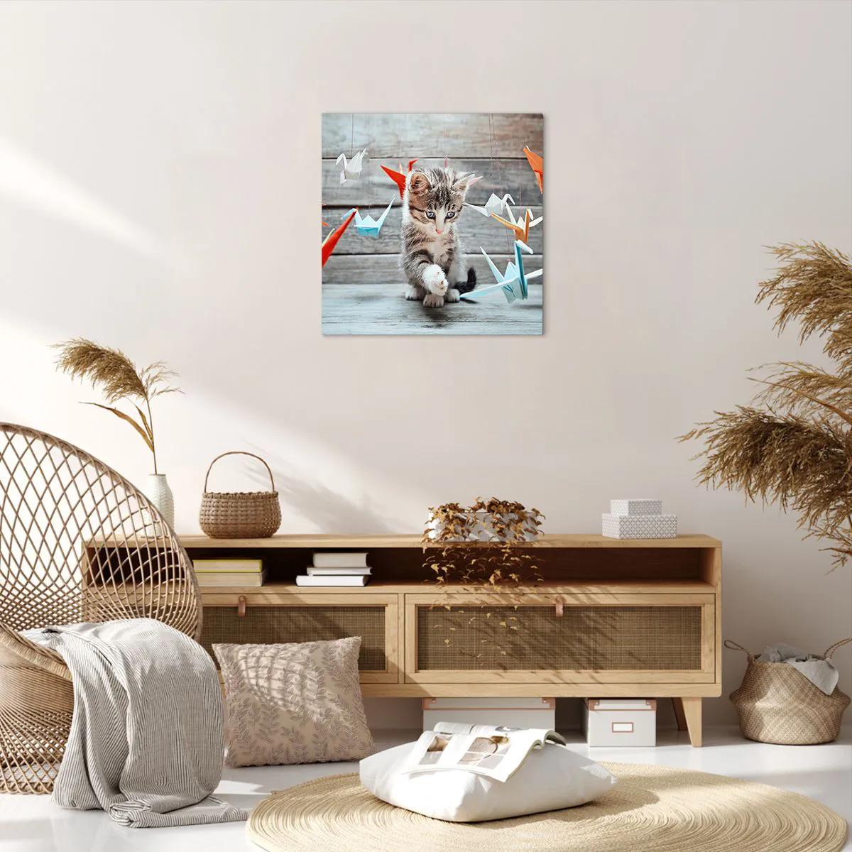 Vászonkép - Első lecke - 50x50 cm