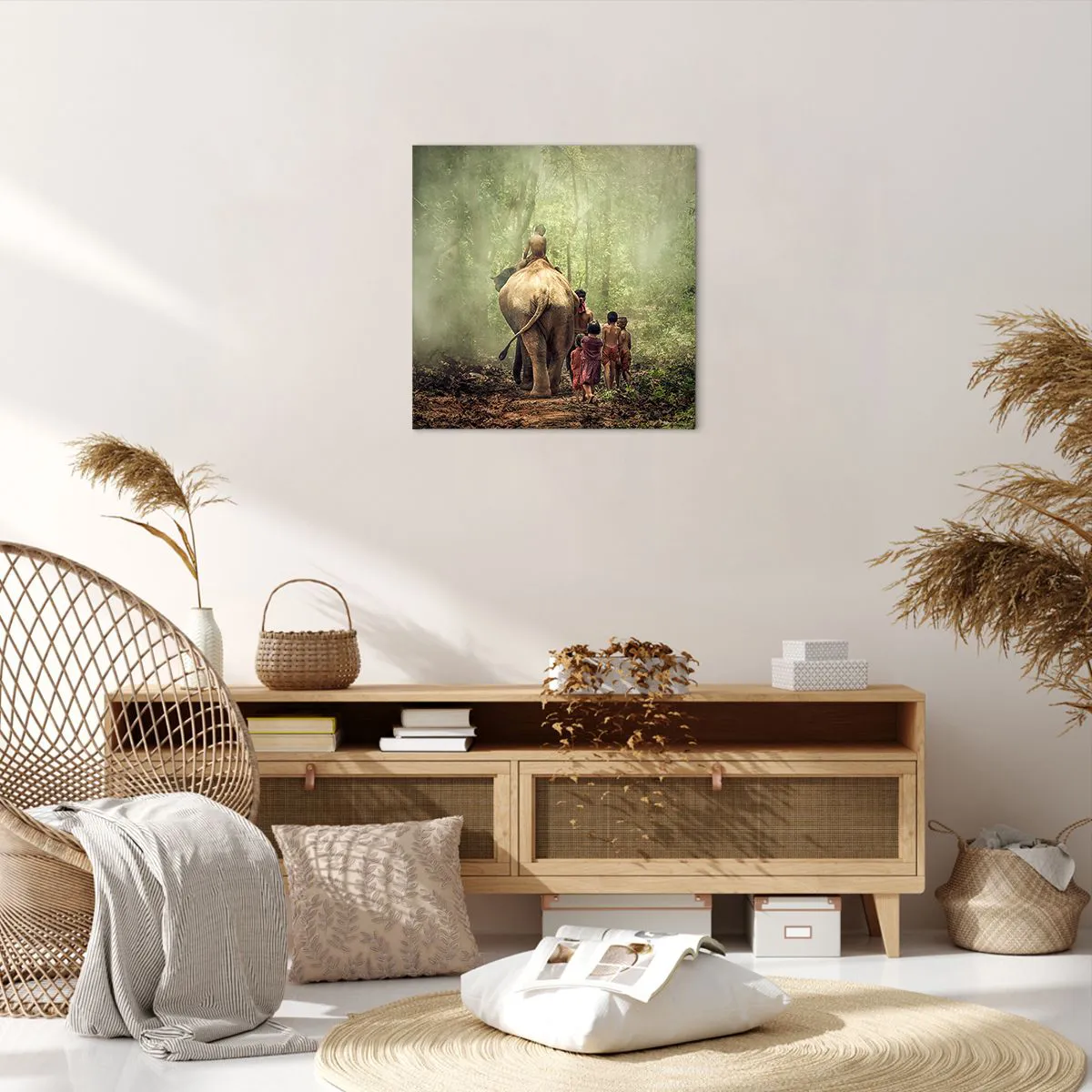 Obraz na płótnie - Nowa Księga Dżungli - 50x50 cm