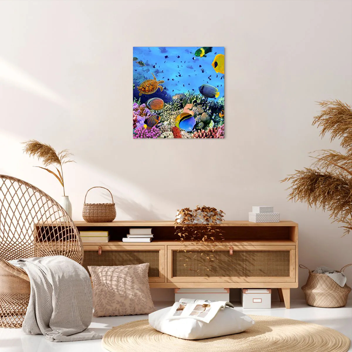 Vászonkép - És mit tudunk az életről... - 50x50 cm