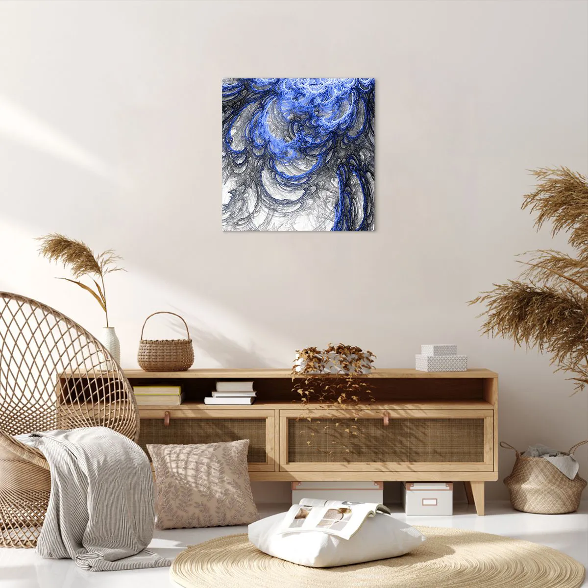 Impression sur toile - Image sur toile - La naissance d'une vague - 50x50 cm