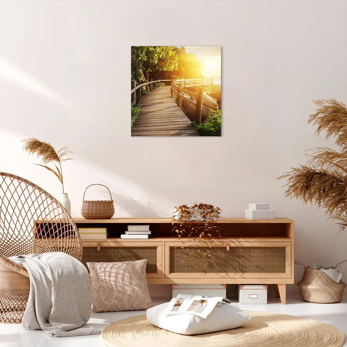 Impression sur toile - Image sur toile - Un autre tour, un autre miracle - 50x50 cm