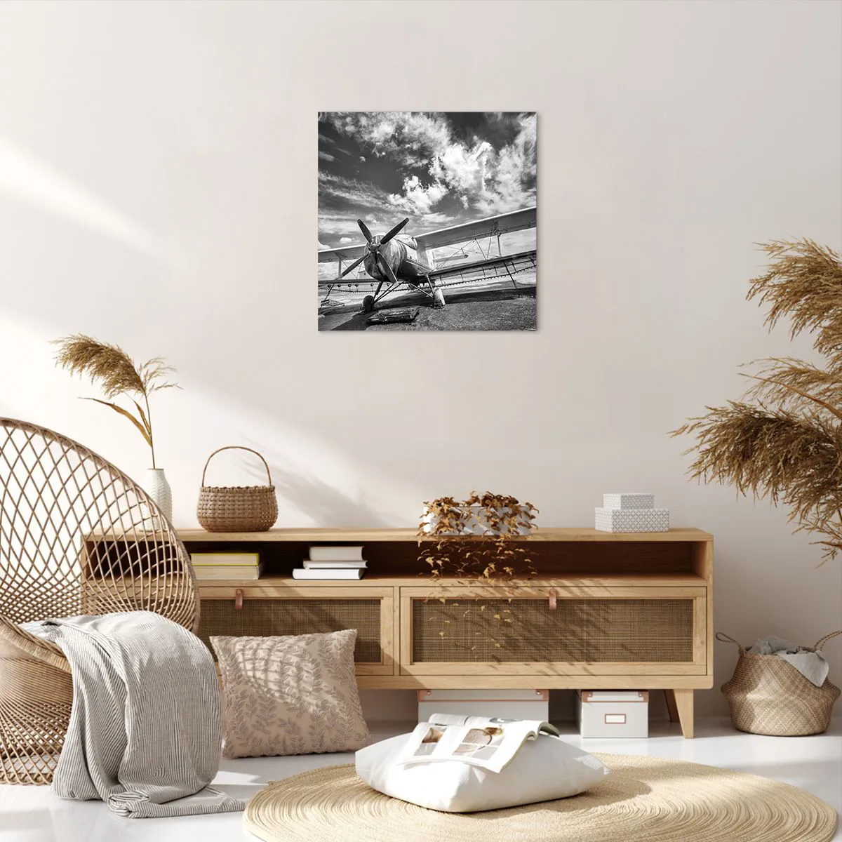 Impression sur toile - Image sur toile - Je suis impatient! - 50x50 cm