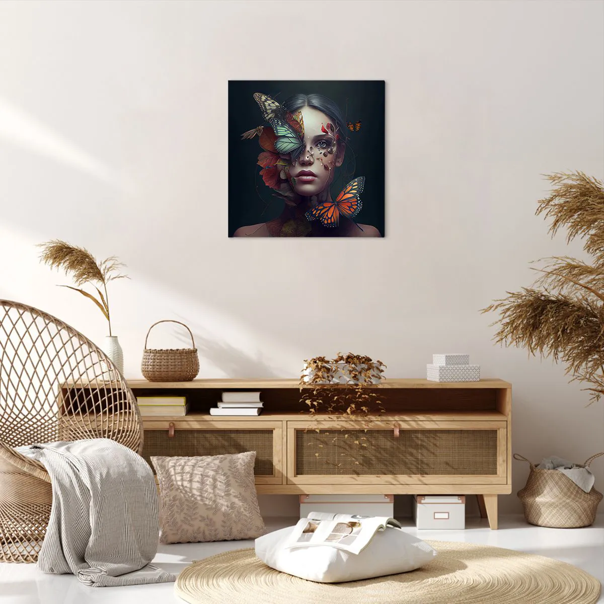 Impression sur toile - Image sur toile - Une merveilleuse métamorphose - 50x50 cm