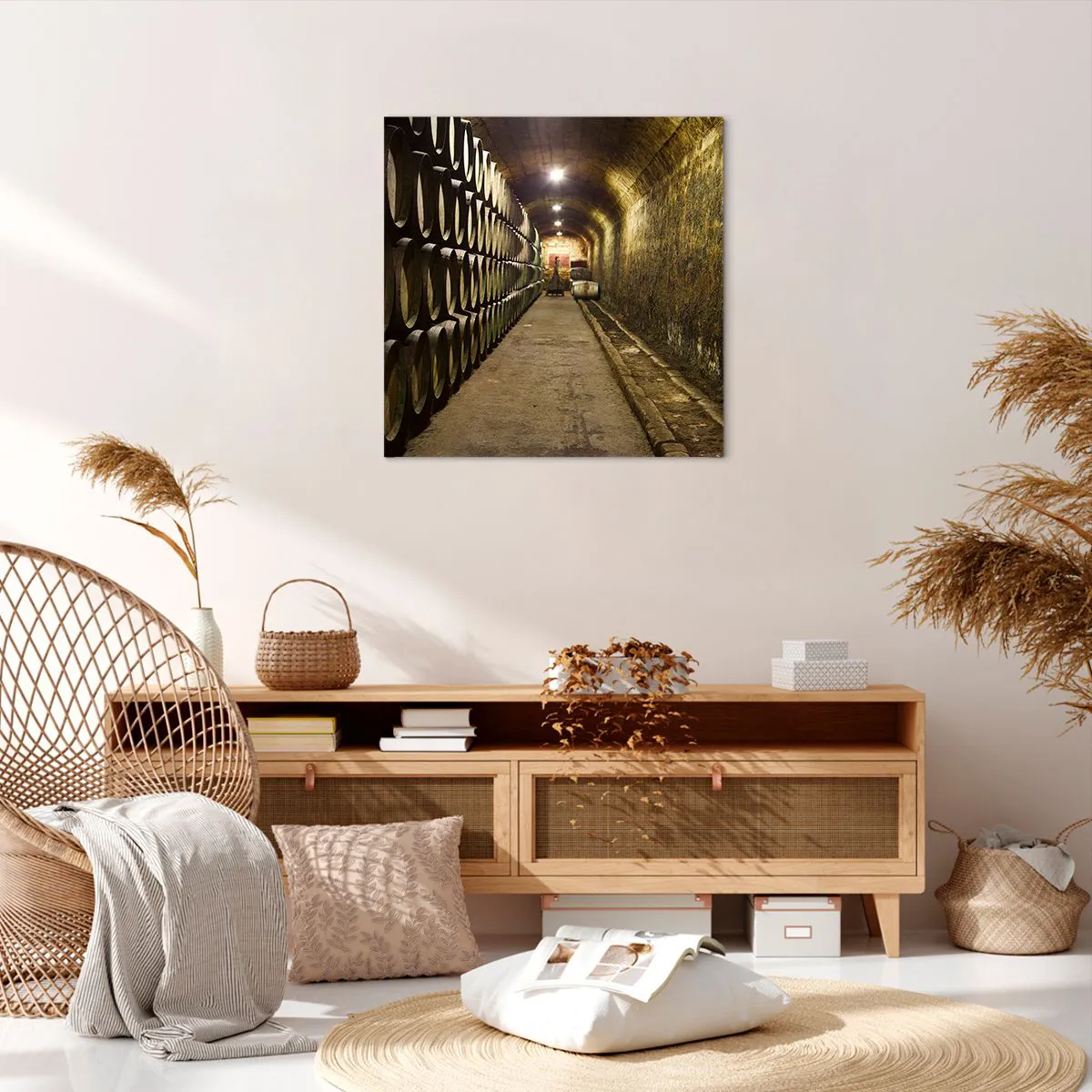 Obraz na płótnie - Dobrze jest poleżeć sobie - 60x60 cm