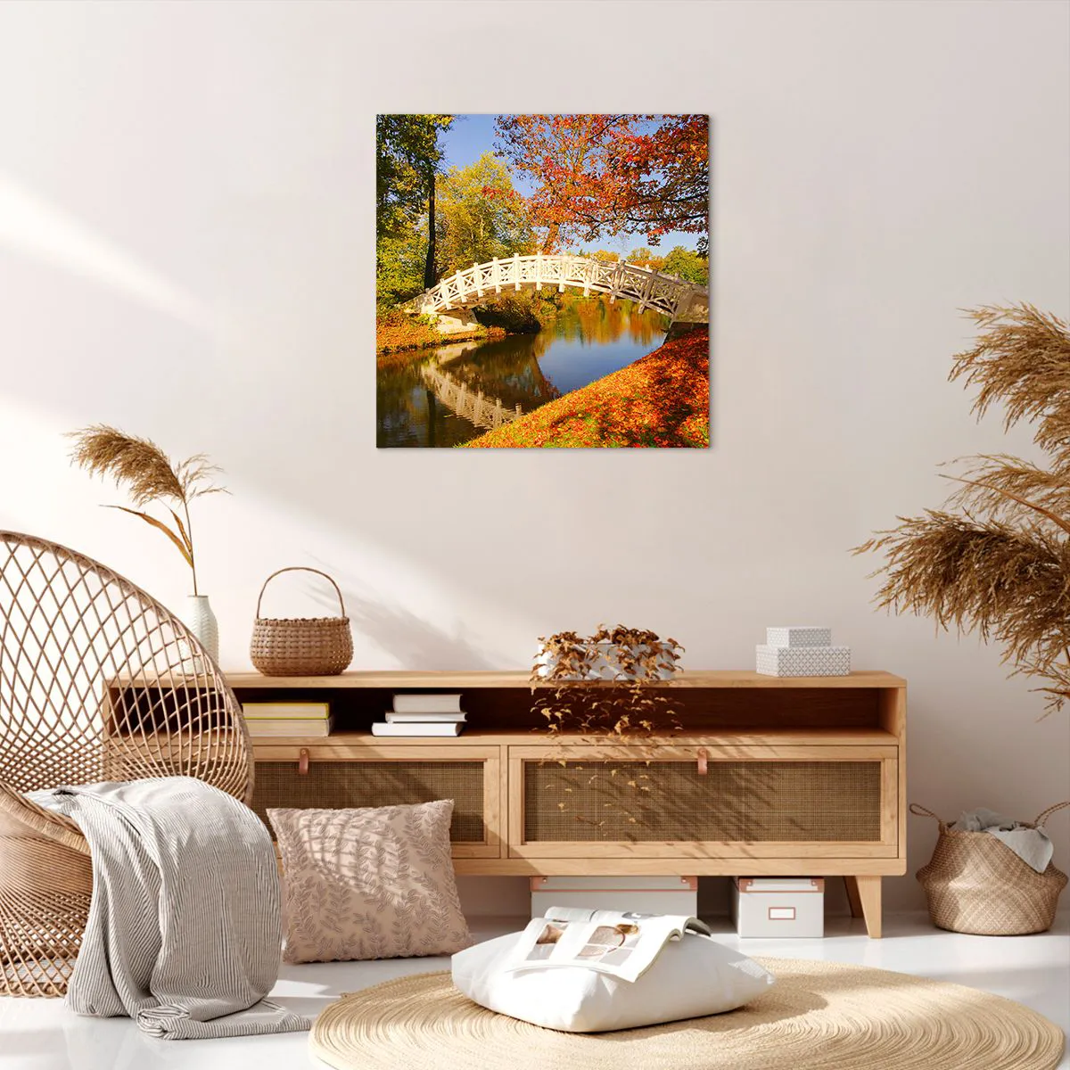 Vászonkép - A sóhajok fehér hídján - 60x60 cm