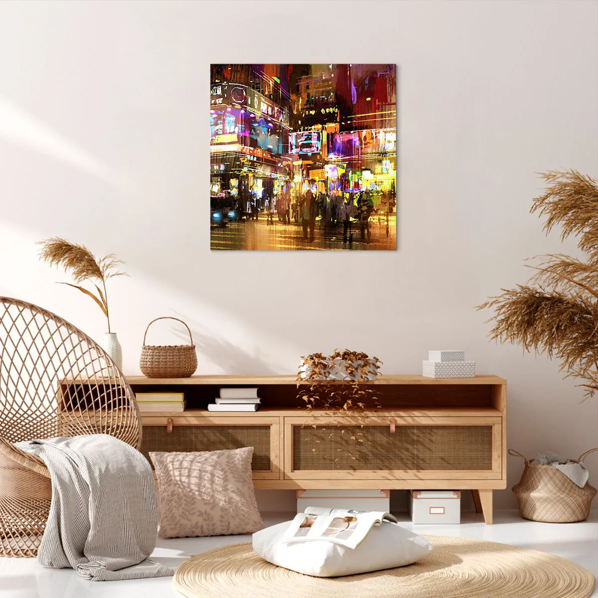 Vászonkép - A fény tengerében - 60x60 cm