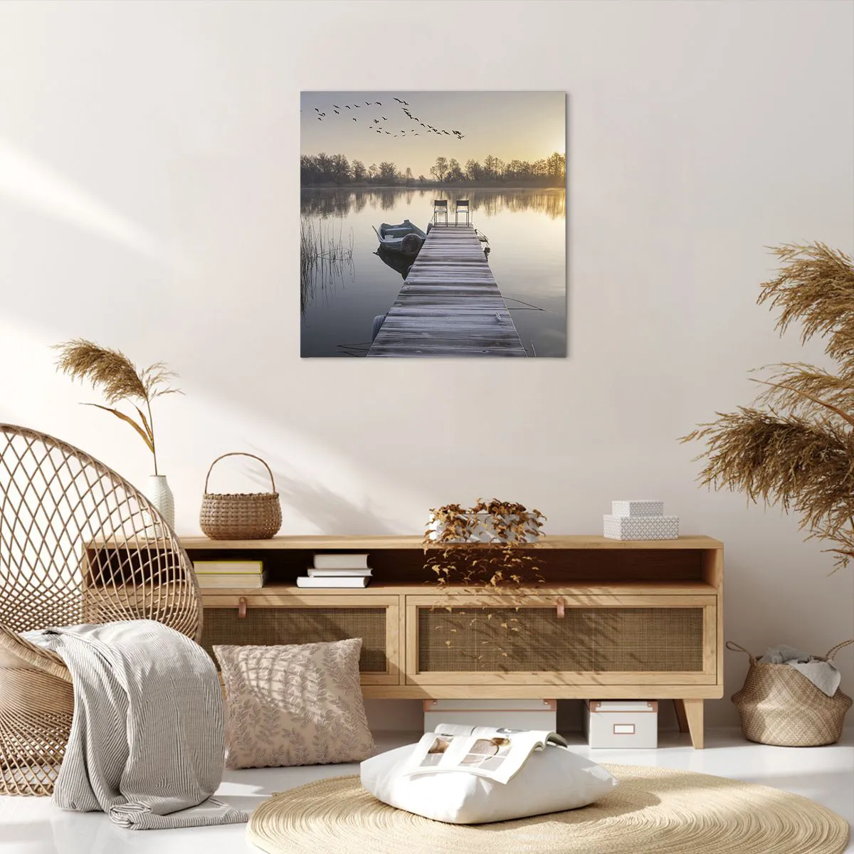 Obraz na płótnie - Wrócę za jakiś czas - 60x60 cm