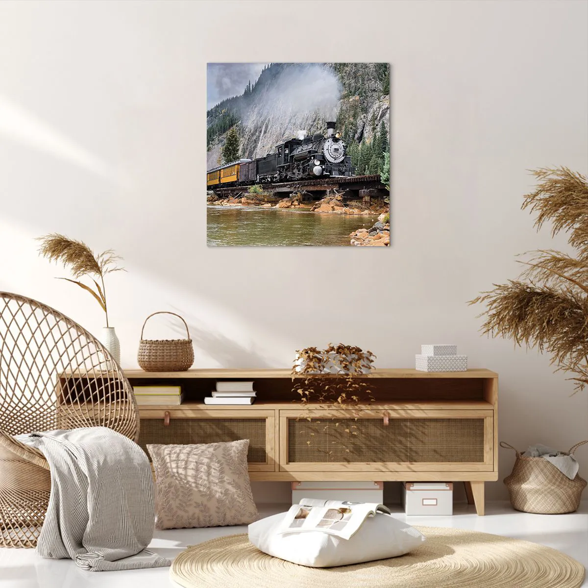 Vászonkép - Hova? Hova? - 60x60 cm