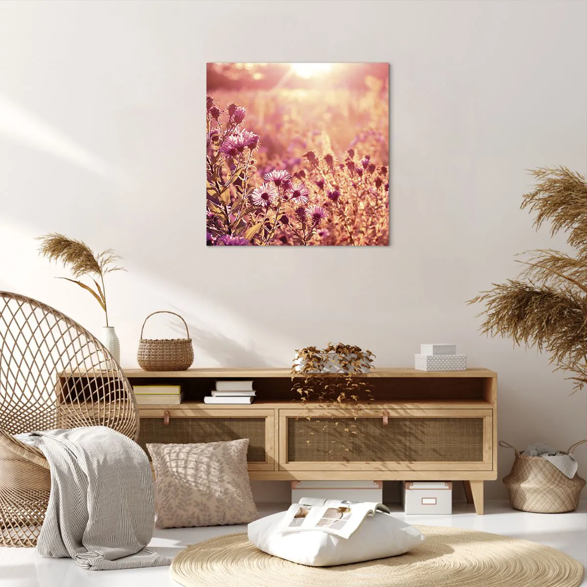 Obraz na płótnie - Przed odejściem lata - 60x60 cm