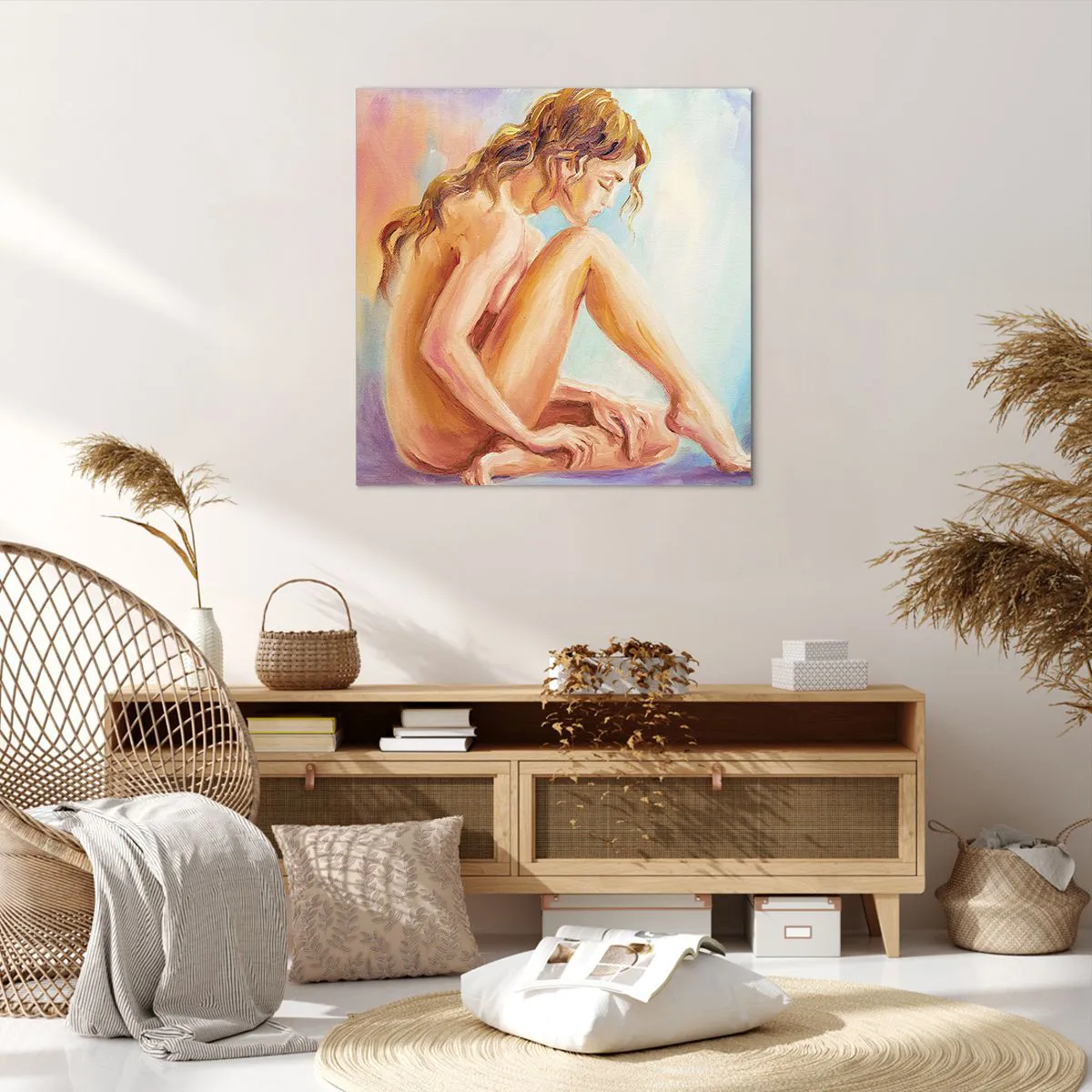 Vászonkép - A fiatalság cselekedete - 70x70 cm