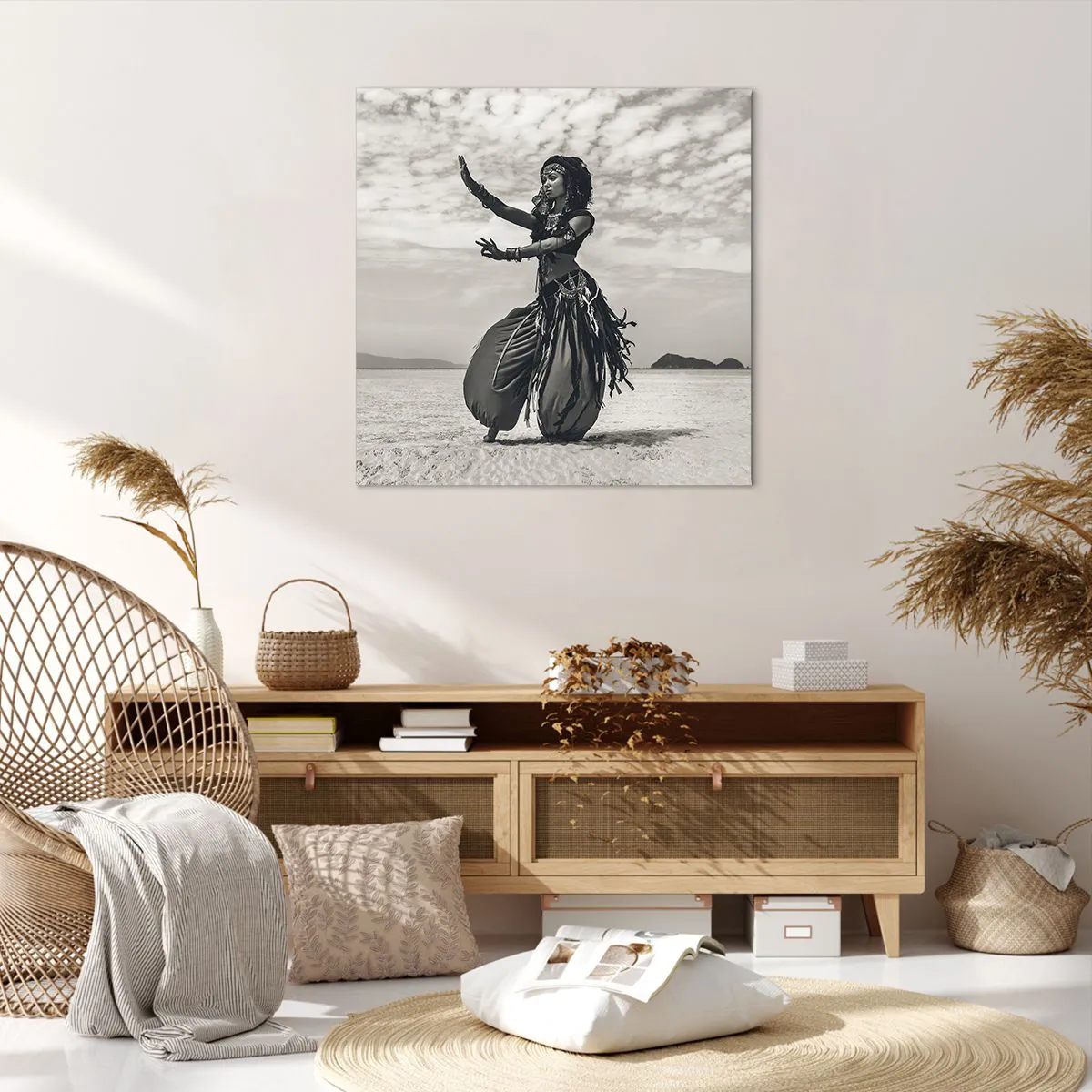 Vászonkép - A déli szigetek tánca - 70x70 cm