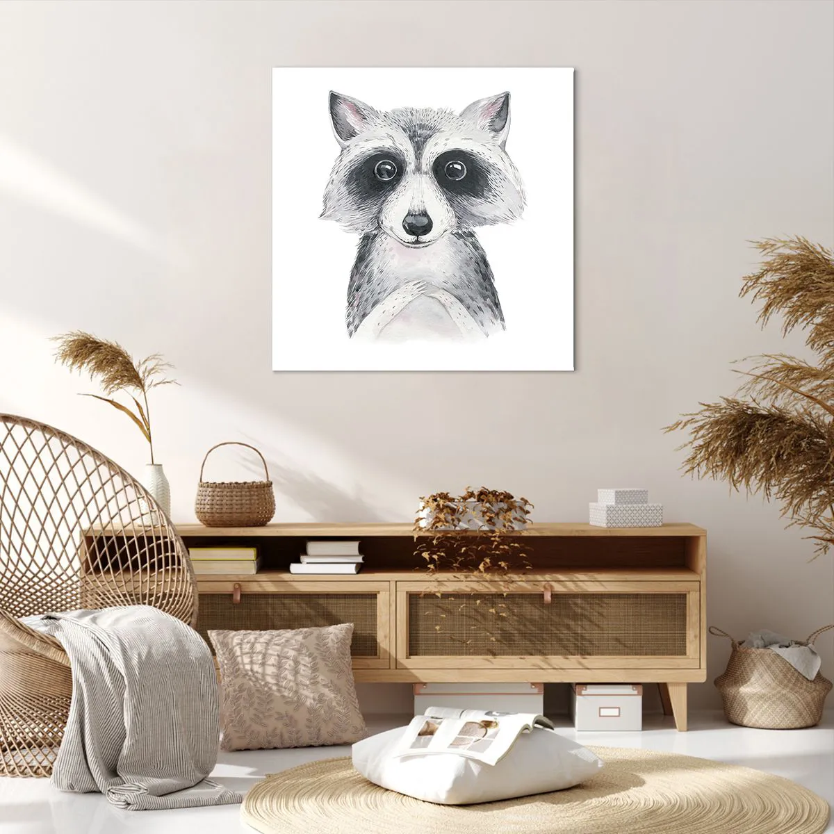 Impression sur toile - Image sur toile - Un moment pour s'émouvoir - 70x70 cm